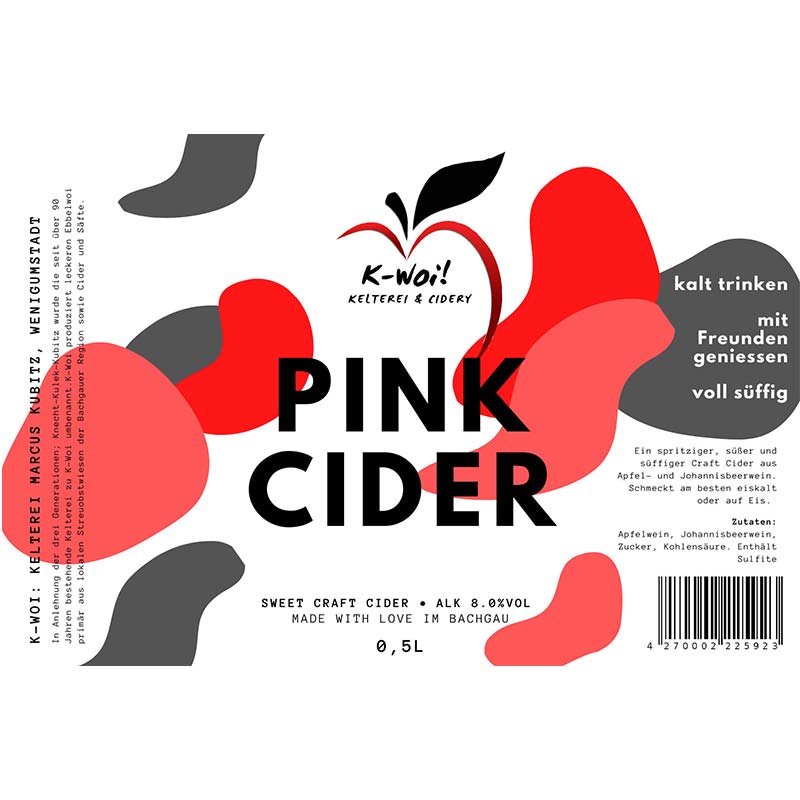 Pink Cider 6erPack KWoi! Kelterei